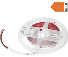 Orno Taśma LED 12V, Samsung mikroschemų rinkinys 2835, 60L/m, 630lm/m, 6W/m, IP20, 6000K, 5m