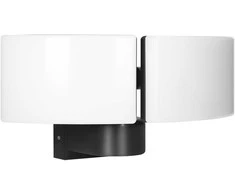 Orno TOS DUO LED 2x20W dvigubas sodo prožektorius, 2x1600lm, IP65, 4000K, PC, juodas