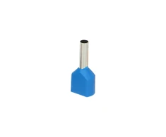 Orno Tulejka Dvigubai izoliuota mova, maksimalus skerspjūvis 0,75 mm², varinės movos ilgis 8 mm, 100 vnt.