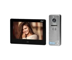 Orno Rinkinys Vaizdo domofono komplektas, spalvotas be ragelio, 7 colių LCD jutiklinis ekranas, OSD meniu, atmintis, SD kortelės lizdas, DVR, vartų valdymas, juodas, FELIS MEMO