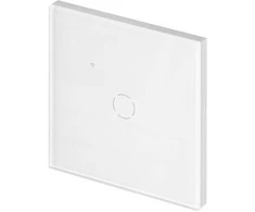 Orno Włącznik „Tuya Smart Home“ vieno įleidžiamo Wi-Fi jungiklio, baltos spalvos