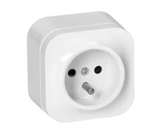 Orno Lizdas „ToDo“ viengubas lizdas 2P+Z IP20, baltas, 10 vnt.