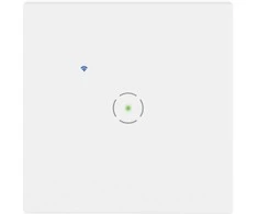 Orno Włącznik „Tuya Smart Home“ vieno įleidžiamo Wi-Fi jungiklio, baltos spalvos