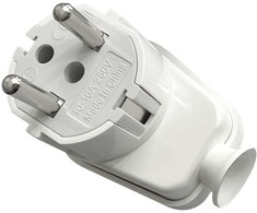 Orno Kampinis kištukas Uni-Schuko 16A, 230V, baltas, 24 vnt