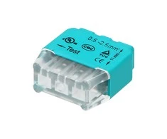 Orno Złączka 3 laidų įspaudžiama instaliacinė jungtis; 0,75–2,5 mm² laidui; IEC 300V/24A; 10 vnt.