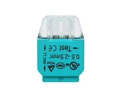 Orno Złączka Įspaudžiama instaliacinė jungtis, 4 laidų, dvieilė, 0,75–2,5 mm² laidams, IEC 300V/24A, 100 vnt.