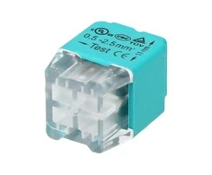 Orno Złączka 4 laidų įspaudžiama instaliacinė jungtis; 0,75–2,5 mm² laidui; IEC 300 V / 24 A; 10 vnt. lizdinėje pakuotėje.