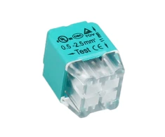 Orno Złączka Įspaudžiama instaliacinė jungtis, 4 laidų; dvieilė; 0,75–2,5 mm² laidui; IEC 300V/24A; 10 vnt.