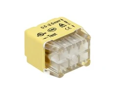 Orno Złączka 6 laidų įspaudžiama instaliacinė jungtis; dvieilė; 0,75–2,5 mm² laidams; IEC 300V/24A, 50 vnt.