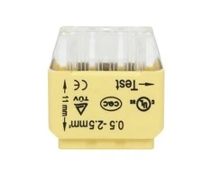 Orno Złączka 6 laidų įspaudžiama instaliacinė jungtis; dvieilė; 0,75–2,5 mm² laidams; IEC 300V/24A, 50 vnt.