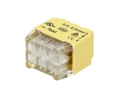 Orno Złączka 6 laidų įspaudžiama instaliacinė jungtis; dvieilė; 0,75–2,5 mm² laidui; IEC 300V/24A; 10 vnt.