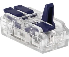 Orno Złączka 2 laidų, dvipusė kompresinė instaliacinė jungtis; bet kokiam 0,75–4 mm² laidui; IEC 250V/32A; 6 vnt. lizdinėje pakuotėje.