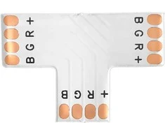 Orno Złączka RGB LED jungtis 10 mm, T formos jungtis