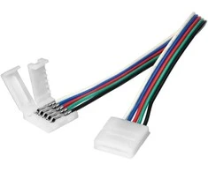 Orno Złączka RGBW LED jungtis 12 mm, dvipusė, su laidu