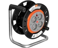 Orno Zwijak Kabelio ritė IP20 4x2P+Z 16A 230V, H05RR-F 3x1.5mm2, 25m