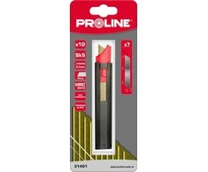 Proline Ostrze Keičiamas peiliukas 18 * 0,5 mm sk5 vnt. 10 titano prolino kortelių