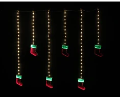 Plastrol Šventinė dekoracija girlianda kojinės LED 1,2 m x 1,2 m / 3 m