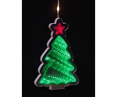 Plastrol Kalėdinė dekoracija girlianda eglutė led 1,2 m x 1,2 m / 3 m