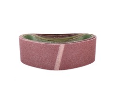 Pasy Begalinės abrazyvinės juostos, 75x457 mm, 10 vnt., 100 grūdėtumo, prolinas