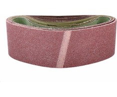 Pasy Begalinės abrazyvinės juostos, 75x533 mm, 3 vnt., gr 60, prolinas