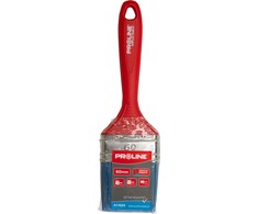 Pędzel, Standartinis plokščias teptukas 70 mm, plastikine rankena, akrilas, prolinas