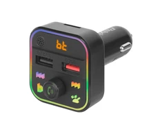 Peiying Automobilinis FM siųstuvas su Bluetooth funkcija