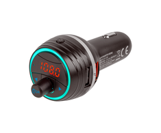 Peiying FM moduliatorius Bluetooth 2xUSB - Juodas