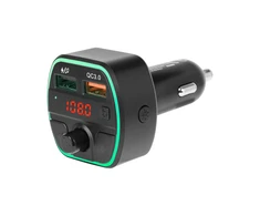 Peiying FM automobilinis siųstuvas su Bluetooth funkcija