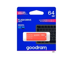 GOODRAM UME3-0640O0R11 GOODRAM atmintis USB UME3 64GB USB 3.0 Oranžinis