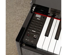 Kruger &amp; Matz Pianino KrugerMatz KMDP-135 skaitmeninis pianinas, blizgiai juodas