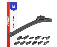 Valytuvo šluotelė „amio multiconnect“ 21 colio 530 mm, 12 adapterių, „amio-01196“