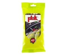 Plak Drėgnos servetėlės ​​plastikui, 24 vnt.