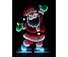 Plastrol Kalėdinė dekoracija Kalėdų senelis LED 60 cm IP20 3 m