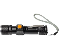 Plastrol Rankinis žibintuvėlis, trys švietimo režimai; max 200 lm; USB įkrovimas; IP22