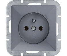 Plastrol Lizdas wtyczkowe pojedyncze p/t, 2p+su, 16a, 250v (moduł)