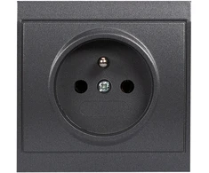 Plastrol Lizdas wtyczkowe pojedyncze p/t, 2p+su 16a, 250v (moduł)