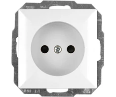 Plastrol Lizdas su kištuku pavienis p/t 2p, 16a, 250v (modulis)