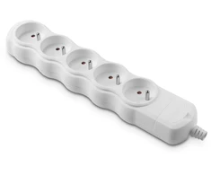 Plastrol Lizdas wtyczkowe przenośne pięciokrotne 5x2p+su 16a, 250v, rozbieralne, eco bis