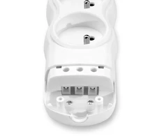 Plastrol Lizdas wtyczkowe przenośne pięciokrotne 5x2p+su 16a, 250v, rozbieralne, eco bis
