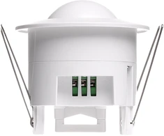 Plastrol mikrobangų judesio jutiklis 1200W/300W, įleidžiamas į žemę IP20 diapazonas 8m CR-M2/OS/Baltas