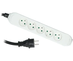 Plastrol Przedłużacz ps-pro 5-gn. su/u, 3×2,5mm2, h05vv-f balta