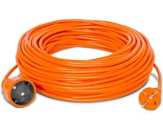 Plastrol KEL Sodo minkštiklis 1 -taškas b / U 10m 16A oranžinis (W-96963)