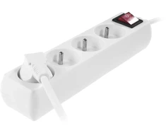 Plastrol maitinimo juostelė 4 lizdai 3 m balta (PS-470WS/3)