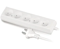 Plastrol Jonex Przedłużacz 5-gniazd b/u 10A 3m /OMY 2x1/ balta PS-560 T-105770