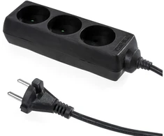 Plastrol 3-Bay Extender b / U 10A 5m balta PS- 360 (W- 97473)