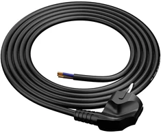 Plastrol Jungiamasis laidas su kištuku PP-50 w/u Uni-Schuko 1,5 m H03VV-F 3x1,5 juodas