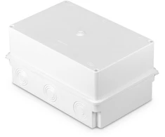 Plastrol Puszka instalacyjna, izolacyjna, odgałęźna, 6-wlotowa, su osłabieniami ścianek ?21-37, n/t, wymiar 235x150x115, ip40