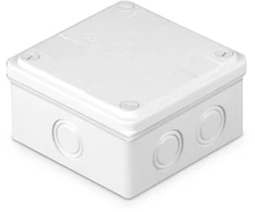 Plastrol Puszka instalacyjna odgałęźna, naścienna 100x100x50, ip67 przy zastosowaniu dławników gwintowych (bez dławnika)
