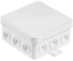 Plastrol Puszka n/t hermetyczna v6 ip-54 85x85x41 12-wl klik su osłabieniami balta
