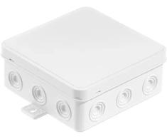 Plastrol Puszka n/t hermetyczna v7 ip-54 100x100x41 12-wl klik su osłabieniami balta